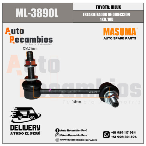 ML-3890L ESTABILIZADOR DE DIRECCION