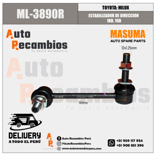 ML-3890R ESTABILIDADOR DE DIRECCION