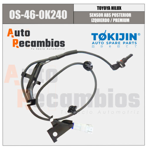 TO-46-RL SENSOR ABS POSTERIOR IZQUIERDO/PREMIUM REVESTIMIENTO REFROZADO