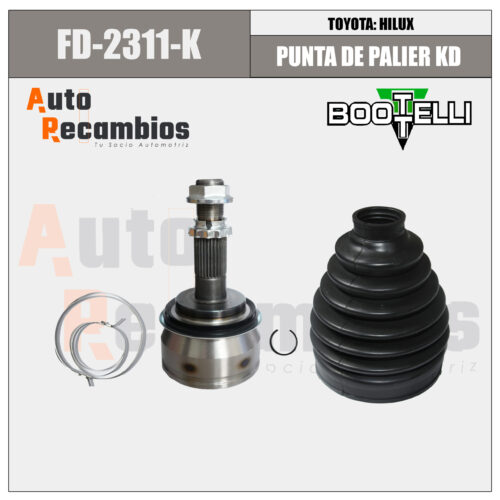 FD-2311-K PUNTA DE PALIER KD