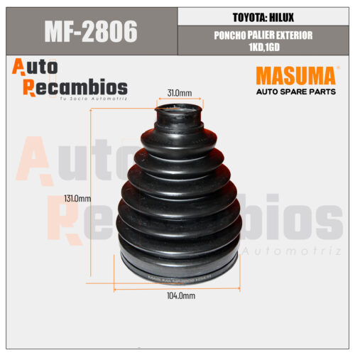 MF2806 PONCHO PALIER EXTERIOR 1KD 1GD