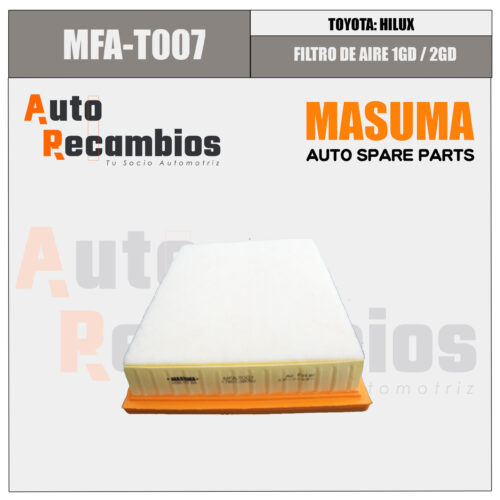 MFAT007 FILTRO DE AIRE 1GD / 2GD
