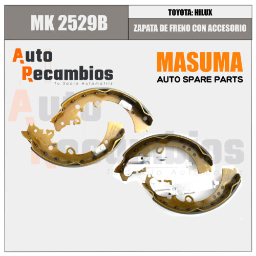 MK2529B ZAPATA DE FRENO CON ACCESORIO