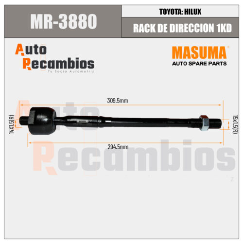 MR3880 RACK DE DIRECCION 1KD